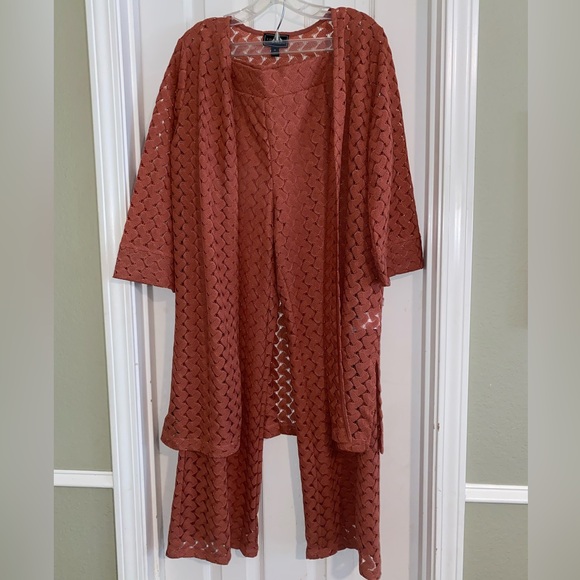 G by Giuliana Other - G by Giuliana Textured Two Piece Set in Rust